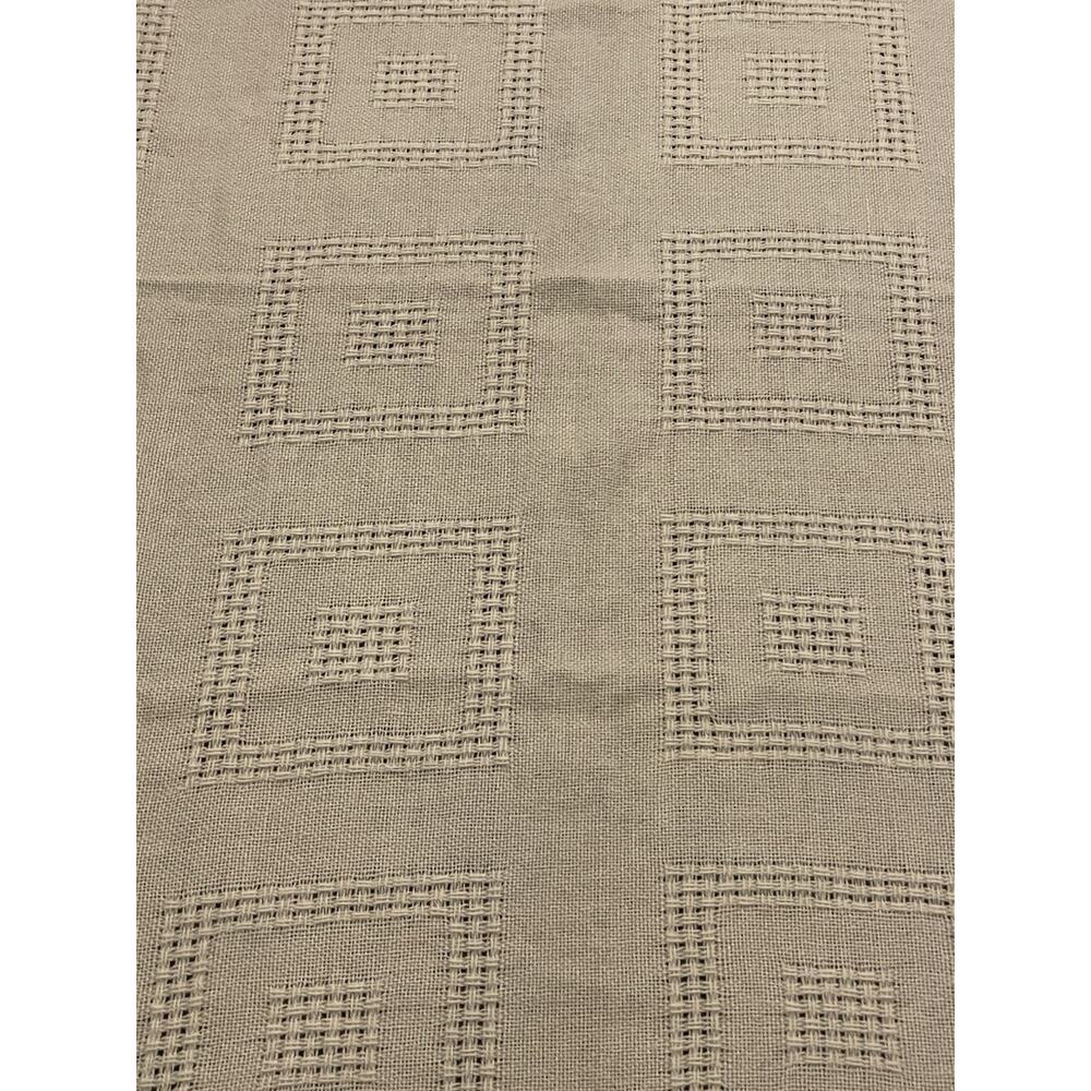 VINTAGE EATON FOREST HILL "THE EXTRA BLANKET" PURE VIRGIN WOOL 52”x56” CANADA - Picture 2 of 5